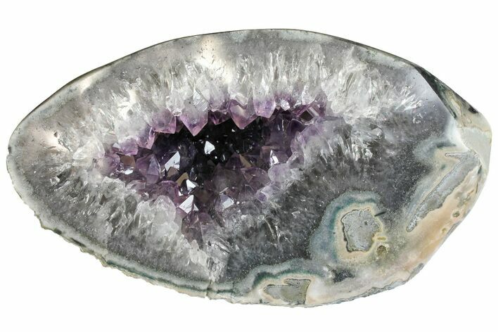 Purple Amethyst Geode - Artigas, Uruguay #151283